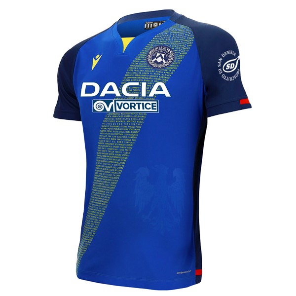 Tailandia Camiseta Udinese 2ª 2020/21 Azul